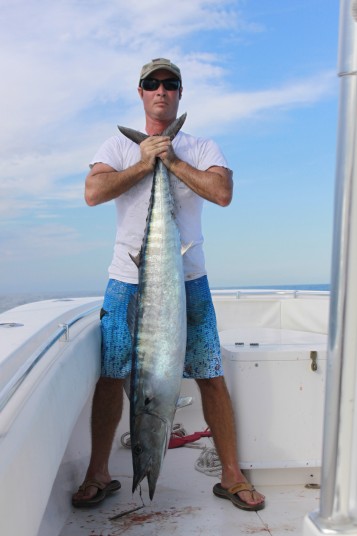Vertical Jigging for Wahoo, A Welcome Home Wahoo Surprise
