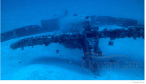 Sunken WWII Fighter Plane off Miami Beach