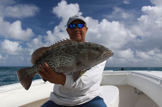 Grouper Fishing off Miami - Reef Fishing Trip