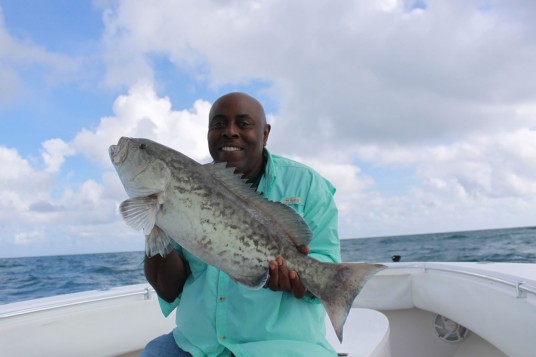 Grouper Fishing off Miami - Bottom Fishing for Grouper