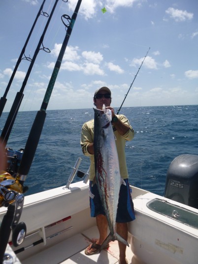 Big Miami Kingfish caught by Capt. Charlie Ellis of Miami, FL