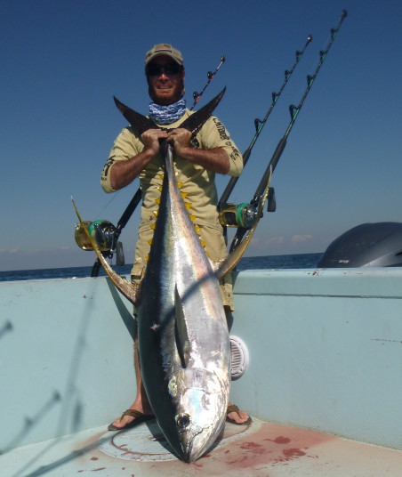 Capt Charlie Ellis of Miami, FL yellowfin tuna