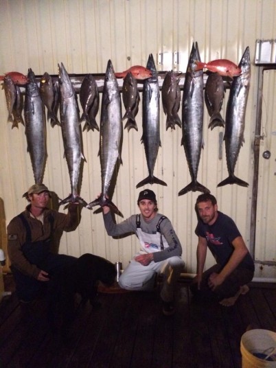 Trophy Rack with Scott, Nick, and Capt. Charlie
