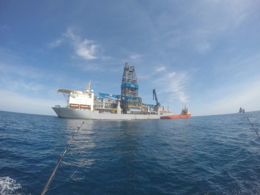 drilling ship noble near URSA
